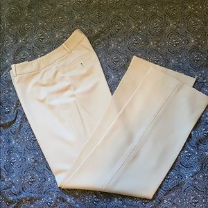 Jones New York Cream Wide Leg Dress Pants
